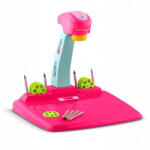 RicoKids Proiector pentru desene cu accesorii incluse Ricokids 772000 - Roz (ed-EDI772000)