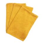 Timboo Set 3 manusi pentru baie, din bambus Ocru (TM-WAS30-528)
