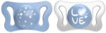 Chicco Suzeta Chicco PhysioForma Micro, 2 bucati, blue, 0-2luni (75126-7_BLUE)