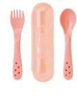 Saro Baby Set Tacamuri Copii cu Suport de Depozitare Somon (5210-S) Tacam