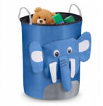 Nukido Cos mare pentru depozitarea jucariilor Nukido - Elefant albastru (ed-EDI740227)