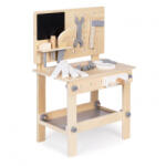 Eco Toys Banc de lucru din lemn cu accesorii pentru copii Ecotoys W03D076E (ed-EDIW03D076E) Set bricolaj copii
