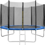 In One Set Trambulina 305 cm cu plasa si scarita In One IO0029 (cv-IO0029_Albastru)