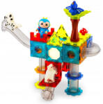 RicoKids Blocuri magnetice, 107 elemente, Paradisul Dinozaurilor Ricokids RK-757 (ed-EDI775700) Jucarii de constructii magnetice