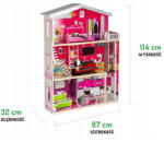 ECOTOYS Casuta de basm Malibu Ecotoys 4118 (ed-4118) Casuta pentru copii