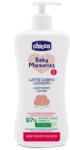 Chicco Lotiune dermatologica fluida pentru corp Chicco Baby Moments Sensitive, 500ml, 0 luni+ (10243-9)