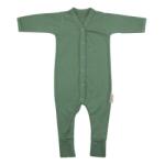 Timboo Salopeta de Corp cu Maneca Lunga, din Bambus Aspen Green 50-56 (TM-BLS50-530)
