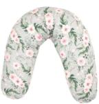 WOMAR Perna pentru gravide si alaptat COMFORT 170 cm cu poliester Womar Zaffiro AN-PK-17N (cv-AN-PK-17N_Flowers)