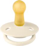BIBS - Suzeta De Lux Latex, tetina rotunda, 6 luni +-Ivory (1210216C)