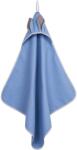 Infantilo Prosop de baie cu gluga Waffle Bunny 80x80 cm Infantilo IF2511 (cv-IF2511_Albastru)
