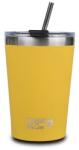 NAVA Cana termoizolanta cu pai Nava 450ml galben (10-262-113)