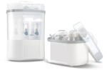 Chicco Sterilizator electric digital Chicco cu uscator biberoane si accesorii mici, 0luni+ (0739210-7)