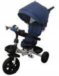 R-Sport Tricicleta cu pedale 3 in 1 R-Sport T4 - Blue Jeans (ed-EDIT02JEANS)