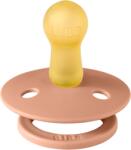 BIBS - Suzeta Colour Latex, tetina rotunda, 6 luni +-Peach (200246C)