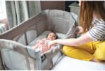 Joie - Patut pliant pentru cosleeping Kubbie Foggy Gray (P1807EAFGY000) - bebes