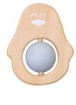 Saro Baby Jucarie naturala pentru dentitie Pinguin Bleu (1708-B) - bebes
