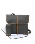 East Coast Geanta Unisex pentru Scutece Satchel Silver Cloud (8684) - bebes