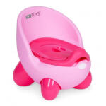 Ecotoys Olita pentru copii, insertie detasabila, picioare antiderapante Ecotoys PP112 - Roz (ed-EDIPP112PINK) Olita