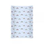 Klups Saltea de infasat bebe cu intaritura 70x47, 5 Rainbow Blue 403 Saltea de infasat