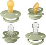 BIBS - Set 4 suzete Try-it collection 0 luni +-Sage (91343)