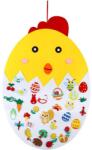 Bambinice Puisor din fetru cu 35 decoratiuni, Paste, 91x61 cm Bambinice BN050 (cv-BN050_Initiala)