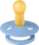 BIBS - Suzeta Colour Studio Collection Stripe Latex, tetina rotunda, 6 luni +-Sky Blue (20016230C)