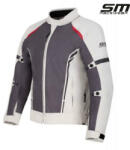 SM Racewear Geaca moto textila SM Racewear MeshTech - Barbati - Vara - Ventilata integral - Protectii CE - Negru (GTM023-LA)