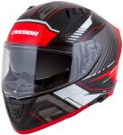 Cassida Casca integrala Cassida Aero Drome - Negru-Rosu-Alb Omologare ECE 22.06 (M140-1866-L)