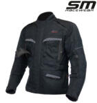 SM Racewear Geaca moto textila Highland SM Racewear - 4 Sezoane, Impermeabila si Ventilata, cu Protectii CE (GTH016-MN)