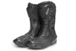 SM Racewear Cizme moto SM Racewear Detroit 2 - piele naturala si materiale compozite, protectii calcai-degete-lateral si zone flexibile pentru mobilitate (CPD092BK42)