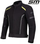 SM Racewear Geaca moto textila SM Racewear MeshTech - Barbati - Vara - Ventilata integral - Protectii CE - Negru (GTM023-XLNE)