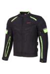 SM Racewear Geaca moto textila SM Racewear Scorpio - Barbati - 3 Sezoane - Protectii CE - Negru Rosu Neon (GTS003-XXLNE)