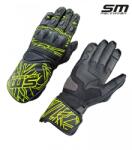 SM Racewear Manusi moto SM Racewear Akira - piele bovina dublata, protectii compozite extinse si sistem dublu de inchidere, diverse culori (MPA061-XLNE)