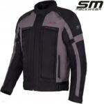 SM Racewear Geaca moto textila SM Racewear Maestro - Barbati - 4 Sezoane - Impermeabila, Captuseala termica si Protectii CE - Gri Negru (GTM001-MG)