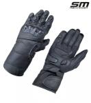 SM Racewear Manusi moto SM Racewear Alp - piele bovina dublata, protectii compozite antebrat-degete si sistem dublu de inchidere, diverse culori (MPS060-LN)