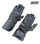 SM Racewear Manusi moto SM Racewear Akira - piele bovina dublata, protectii compozite extinse si sistem dublu de inchidere, diverse culori (MPA061-LN)