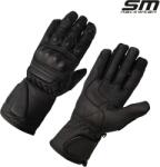 SM Racewear Manusi moto SM Racewear Warrior - piele bovina dublata, protectii extinse monturi-antebrat si cusaturi rezistente la rupere (MPW059-S)