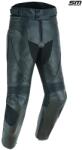 SM Racewear Pantaloni moto din piele naturala perforata SM Racewear Blade - Barbati - Sport - Protectii CE - Slidere genunchi - Negru (PPB025-XXL)