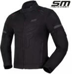 SM Racewear Geaca moto textila SM Racewear Scorpio - Barbati - 3 Sezoane - Protectii CE - Negru Rosu Neon (GTS003-XLN)