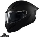 AXXIS Casca modulabila (flip-up) Axxis GhostFighter SV A1 negru mat (ochelari soare integrati) Pinlock Ready - tip viziera: MT-V-36 (AX-CGH88L)