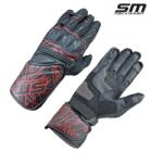 SM Racewear Manusi moto SM Racewear Akira - piele bovina dublata, protectii compozite extinse si sistem dublu de inchidere, diverse culori (MPA061-LR)