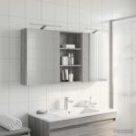vidaXL Комплект шкафове за баня 3 бр. 140 x 14, 5 x 70 см (3403789)