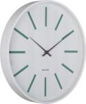 Karlsson Ceas de perete Arruga Retro, alb-verde (KA6144GR)