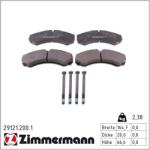 ZIMMERMANN Set placute frana ZIMMERMANN 29121.200. 1 (29121.200.1)