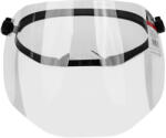 MTX 190 x 345 mm víztiszta arcvédő pajzs, polikarbonát, OT-S modell (891789)