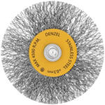 Denzel 75 mm drótkorong fúróba, lapos, INOX préselt, kreppelt acél huzal (7446037)