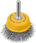 Denzel 50 mm fazékkorong fúróba, csésze alak, INOX préselt, kreppelt acél huzal (7446337)