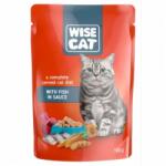 Wise Cat Hrana pentru pisici Wise Cat Plic cu Peste in Sos - pcone