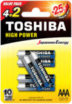 Toshiba HIGH POWER LR03 AAA (6)