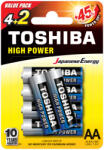 Toshiba HIGH POWER LR6 AA (6)